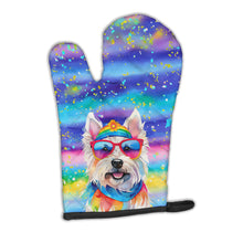 Load image into Gallery viewer, Westie Hippie Dawg Oven Mitt