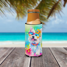 Load image into Gallery viewer, Westie Hippie Dawg Slim Can Huggers – Fun, Functional Drink Coolers for Every Occasion