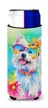 Load image into Gallery viewer, Westie Hippie Dawg Slim Can Huggers – Fun, Functional Drink Coolers for Every Occasion