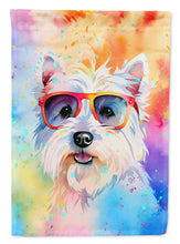 Load image into Gallery viewer, Westie Hippie Dawg House Flag