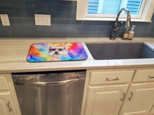 Load image into Gallery viewer, Westie Hippie Dawg Dish Drying Mat
