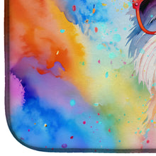 Load image into Gallery viewer, Westie Hippie Dawg Dish Drying Mat