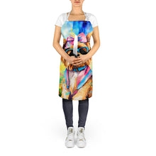 Load image into Gallery viewer, Yorkshire Terrier Hippie Dawg Apron – Artist-Designed Kitchen, BBQ &amp; Craft Apron