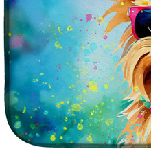 Load image into Gallery viewer, Yorkshire Terrier Hippie Dawg Dish Drying Mat