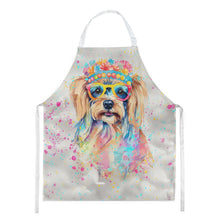 Load image into Gallery viewer, Yorkshire Terrier Hippie Dawg Apron – Artist-Designed Kitchen, BBQ &amp; Craft Apron