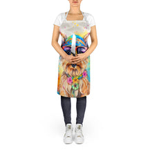 Load image into Gallery viewer, Yorkshire Terrier Hippie Dawg Apron – Artist-Designed Kitchen, BBQ &amp; Craft Apron