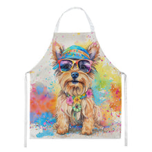 Load image into Gallery viewer, Yorkshire Terrier Hippie Dawg Apron – Artist-Designed Kitchen, BBQ &amp; Craft Apron