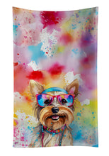 Load image into Gallery viewer, Yorkshire Terrier Hippie Dawg Kitchen Towel