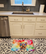 Load image into Gallery viewer, Yorkshire Terrier Hippie Dawg Memory Foam Kitchen Mat
