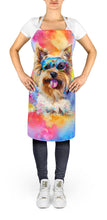 Load image into Gallery viewer, Yorkshire Terrier Hippie Dawg Apron – Artist-Designed Kitchen, BBQ &amp; Craft Apron