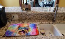 Load image into Gallery viewer, Yorkshire Terrier Hippie Dawg Dish Drying Mat