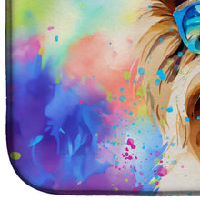 Load image into Gallery viewer, Yorkshire Terrier Hippie Dawg Dish Drying Mat