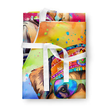 Load image into Gallery viewer, Hippie Dawg Apron – Artist-Designed Kitchen, BBQ &amp; Craft Apron