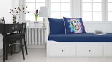 Load image into Gallery viewer, Hippie Dawg Standard Pillowcase – Artistic Decorative Front, White Back