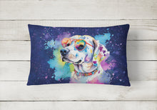 Load image into Gallery viewer, Hippie Dawg Fabric Decorative Pillow