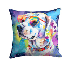 Load image into Gallery viewer, Hippie Dawg Fabric Decorative Pillow