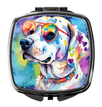 Load image into Gallery viewer, Hippie Dawg Compact Mirror – Stylish Purse Mirror with Artistic Covers