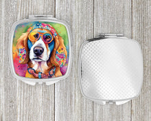 Load image into Gallery viewer, Hippie Dawg Compact Mirror – Stylish Purse Mirror with Artistic Covers