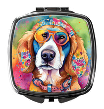 Load image into Gallery viewer, Hippie Dawg Compact Mirror – Stylish Purse Mirror with Artistic Covers