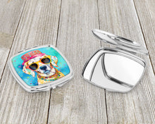 Load image into Gallery viewer, Hippie Dawg Compact Mirror – Stylish Purse Mirror with Artistic Covers