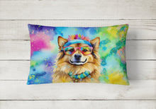 Load image into Gallery viewer, Hippie Dawg Fabric Decorative Pillow