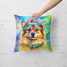 Load image into Gallery viewer, Hippie Dawg Fabric Decorative Pillow