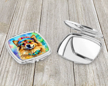 Load image into Gallery viewer, Hippie Dawg Compact Mirror – Stylish Purse Mirror with Artistic Covers