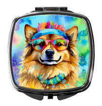 Load image into Gallery viewer, Hippie Dawg Compact Mirror – Stylish Purse Mirror with Artistic Covers