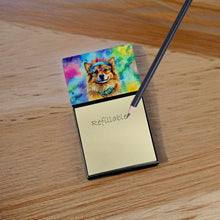 Load image into Gallery viewer, Hippie Dawg Sticky Note Holder- Refiilable Desk Accessory Note Pad