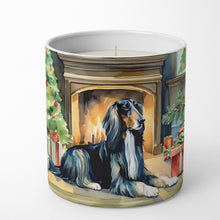 Load image into Gallery viewer, Afghan Hound Cozy Christmas Decorative Soy Candle
