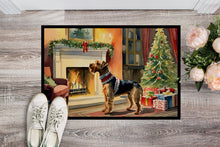 Load image into Gallery viewer, Airedale Terrier Cozy Christmas Doormat - 18X27 Indoor / Outdoor Rug | Made in USA