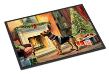 Load image into Gallery viewer, Airedale Terrier Cozy Christmas Doormat - 18X27 Indoor / Outdoor Rug | Made in USA