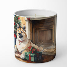 Load image into Gallery viewer, Akita Cozy Christmas Decorative Soy Candle