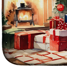 Load image into Gallery viewer, Akita Cozy Christmas Dish Drying Mat