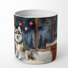 Load image into Gallery viewer, Alaskan Klee Kai Cozy Christmas Decorative Soy Candle
