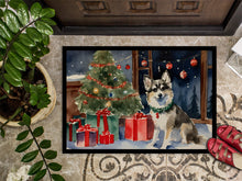 Load image into Gallery viewer, Alaskan Klee Kai Cozy Christmas Doormat - Large 24x36 – Indoor/Outdoor Floor Mat with Artistic Flair