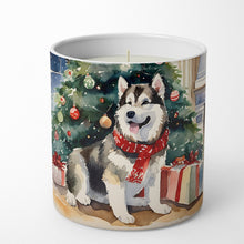 Load image into Gallery viewer, Alaskan Malamute Cozy Christmas Decorative Soy Candle