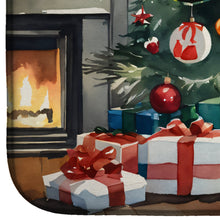 Load image into Gallery viewer, American Eskimo Cozy Christmas Dish Drying Mat