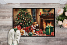 Load image into Gallery viewer, American Foxhound Cozy Christmas Doormat - Large 24x36 – Indoor/Outdoor Floor Mat with Artistic Flair