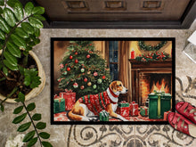 Load image into Gallery viewer, American Foxhound Cozy Christmas Doormat - Large 24x36 – Indoor/Outdoor Floor Mat with Artistic Flair