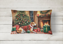 Load image into Gallery viewer, American Foxhound Cozy Christmas Throw Pillow