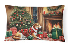Load image into Gallery viewer, American Foxhound Cozy Christmas Throw Pillow
