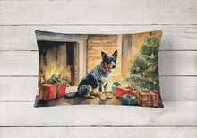 Load image into Gallery viewer, Australian Cattle Dog Cozy Christmas Throw Pillow