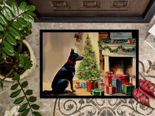 Load image into Gallery viewer, Australian Kelpie Cozy Christmas Doormat
