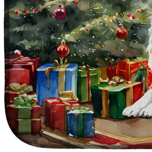 Load image into Gallery viewer, Australian Shepherd Cozy Christmas Dish Drying Mat