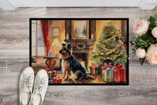 Load image into Gallery viewer, Australian Terrier Cozy Christmas Doormat
