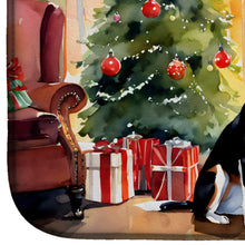 Load image into Gallery viewer, Basenji Cozy Christmas Dish Drying Mat