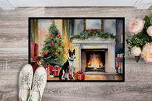 Load image into Gallery viewer, Basenji Cozy Christmas Doormat - Large 24x36 – Indoor/Outdoor Floor Mat with Artistic Flair
