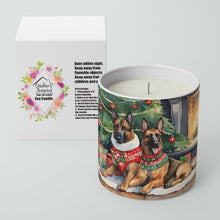 Load image into Gallery viewer, Belgian Malinois Cozy Christmas Decorative Soy Candle