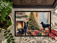 Load image into Gallery viewer, Belgian Sheepdog Cozy Christmas Doormat